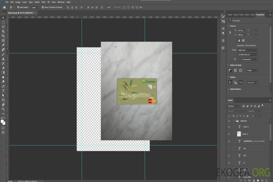 Belgique Crelan master card photolook recto template Belgique Crelan master card photolook recto template